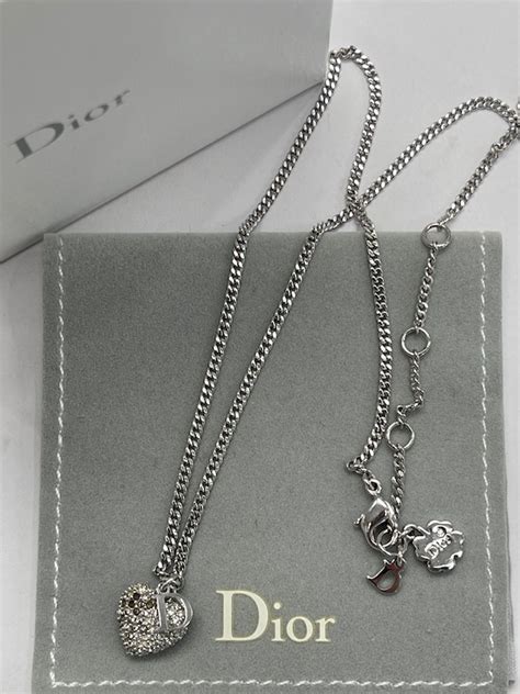 christian dior cider real one|authentic christian dior necklace.